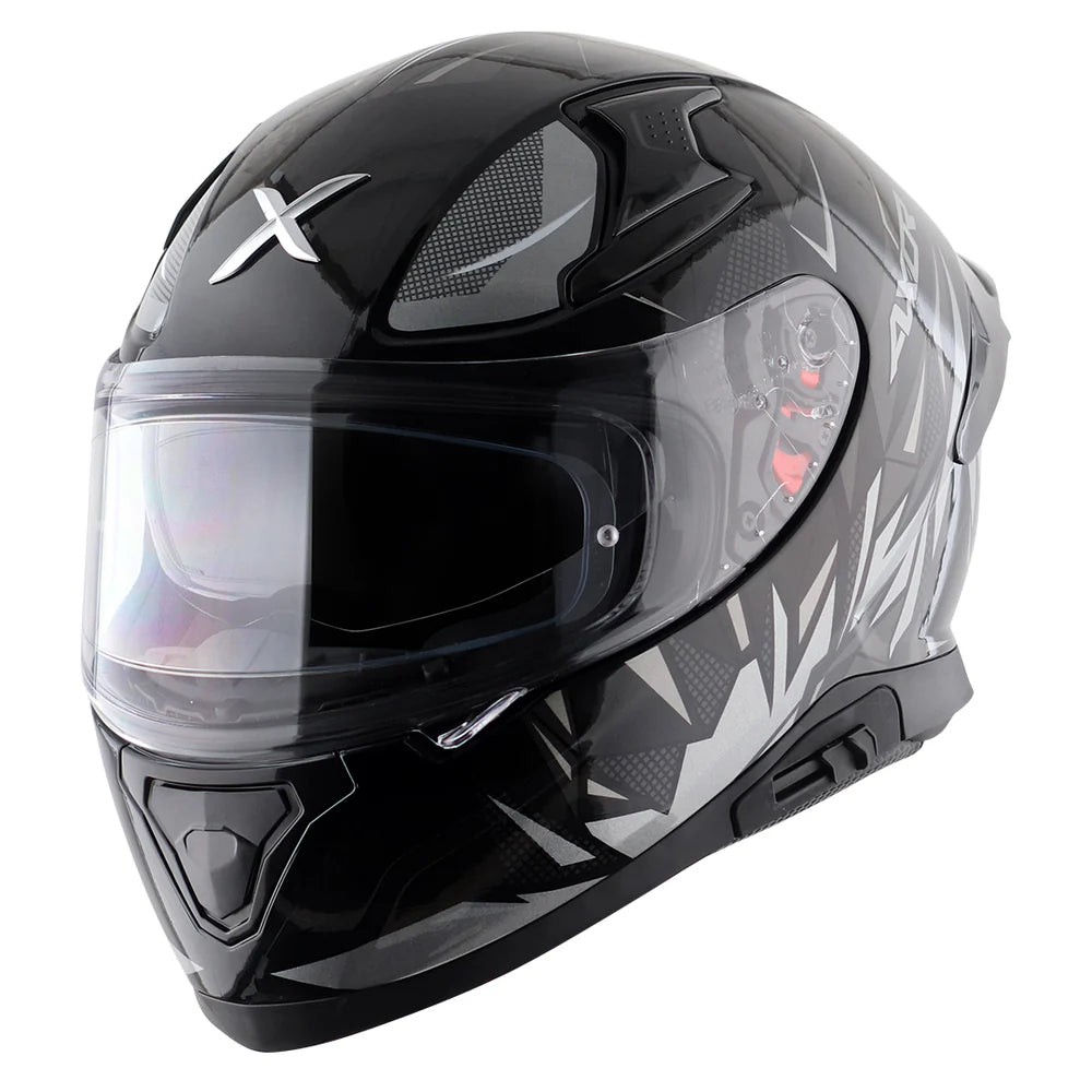 Axor Apex Hunter Helmet - Gloss Black Grey