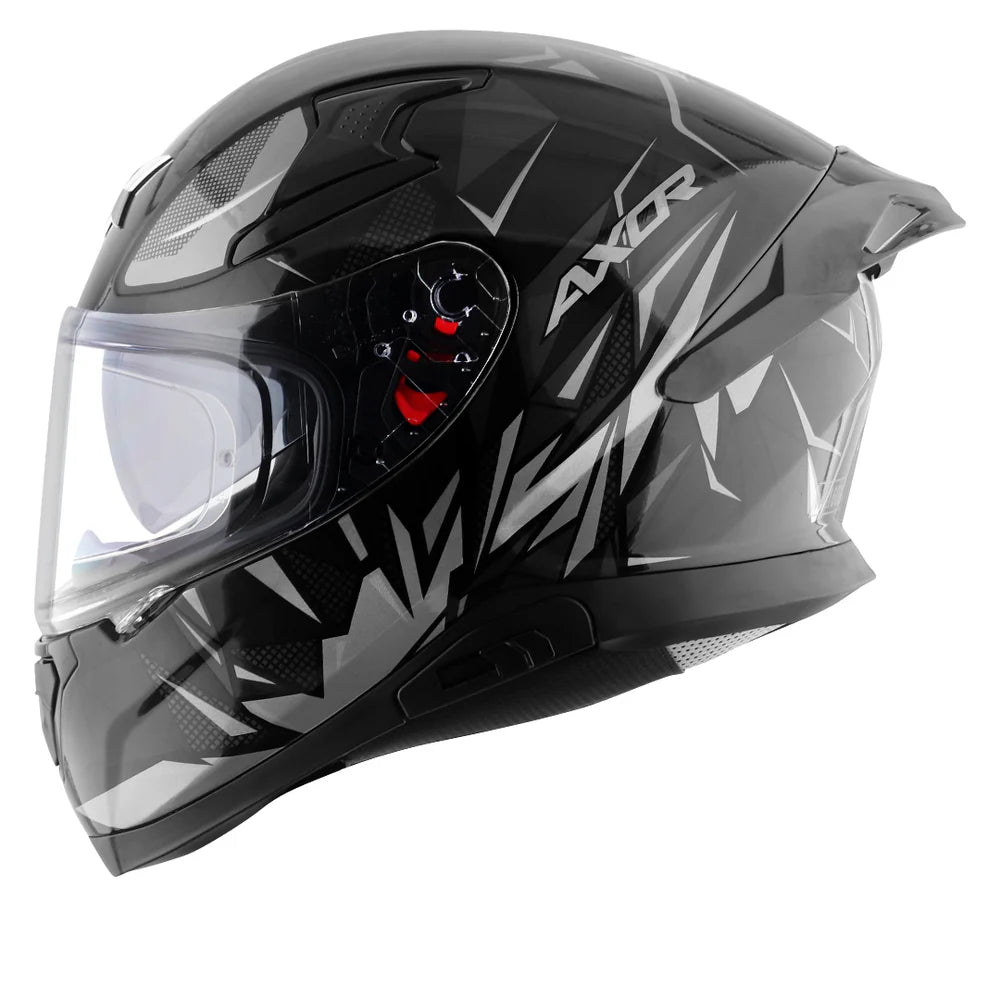 Axor Apex Hunter Helmet - Gloss Black Grey