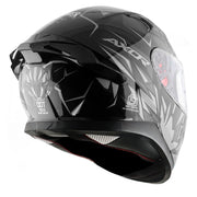 Axor Apex Hunter Helmet - Gloss Black Grey