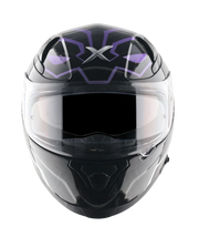 Axor Apex Marvel Black Panther Helmet - Gloss Black Purple