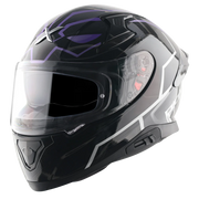 Axor Apex Marvel Black Panther Helmet - Gloss Black Purple