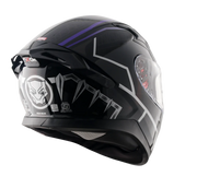 Axor Apex Marvel Black Panther Helmet - Gloss Black Purple