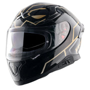 Axor Apex Marvel Black Panther Helmet - Gloss Black Gold