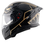 Axor Apex Marvel Black Panther Helmet - Gloss Black Gold