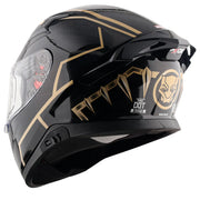 Axor Apex Marvel Black Panther Helmet - Gloss Black Gold