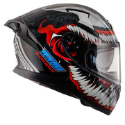 Axor Apex Marvel Venom Helmet - Gloss Black Red