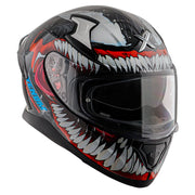 Axor Apex Marvel Venom Helmet - Gloss Black Red