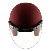 Axor Retro Jet Helmet - Dull Chestnut Red