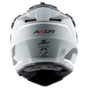 Axor X-Cross Dual Visor Helmet - Flagstaff - Gloss Nardo Grey Black