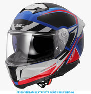 LS2 FF320 STREAM II - XTRENTA - GLOSS BLUE RED