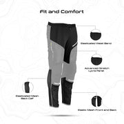 Reise x Spidi - Diablo Pant (Riding Pants)- Black