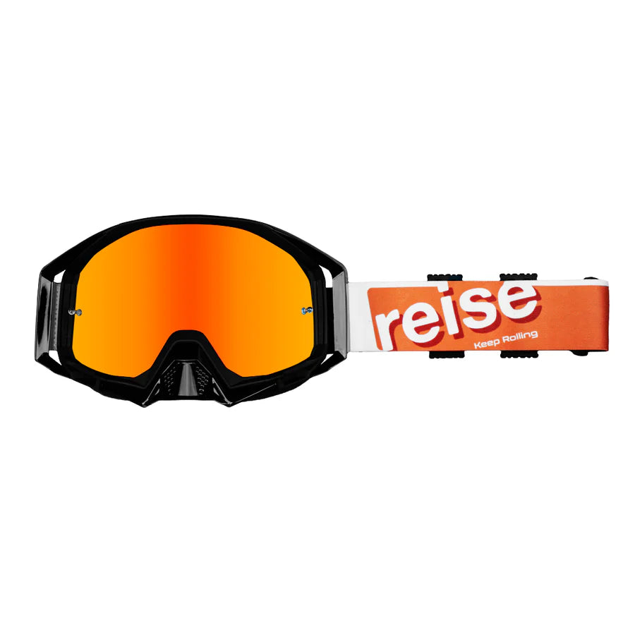Reise Revver (Revo) MX Goggles-Orange
