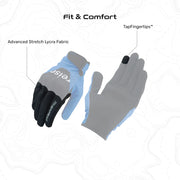 Reise x Spidi Knott Gloves - Blue