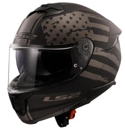 LS2 FF320 STREAM II - FLAG - MATT BLACK GREY