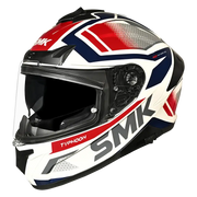 SMK TYPHOON THORN Helmet - Gloss White Red - (GL136)