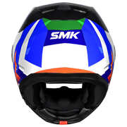 SMK GULLWING CHARGER Helmet - Gloss White Blue - (GL158) (Flip-Up Helmet)