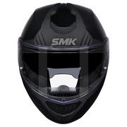 SMK GULLWING SOLID Helmet - Gloss Black - (GL200) (Flip-Up Helmet)