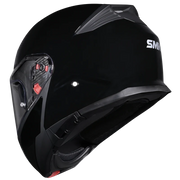 SMK GULLWING SOLID Helmet - Gloss Black - (GL200) (Flip-Up Helmet)