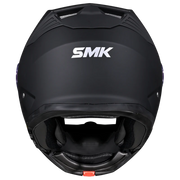 SMK GULLWING SOLID Helmet - Matt Black - (MA200) (Flip-Up Helmet)