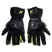 AXOR GATOR RIDING GLOVES - Black Neon Green