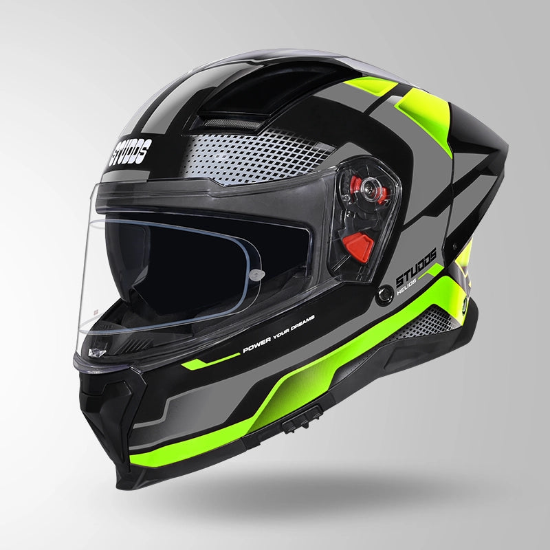 HELIOS D1 ASPHALT DECOR GLOSS BLACK & GREEN