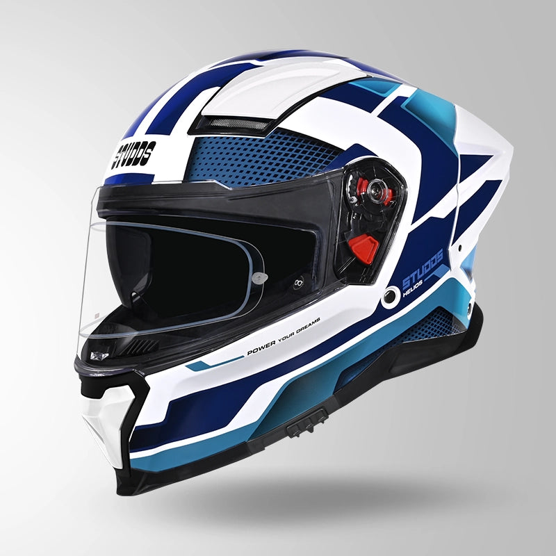 HELIOS D1 ASPHALT DECOR GLOSS WHITE & BLUE