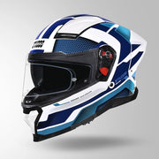 HELIOS D1 ASPHALT DECOR GLOSS WHITE & BLUE