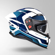 HELIOS D1 ASPHALT DECOR GLOSS WHITE & BLUE