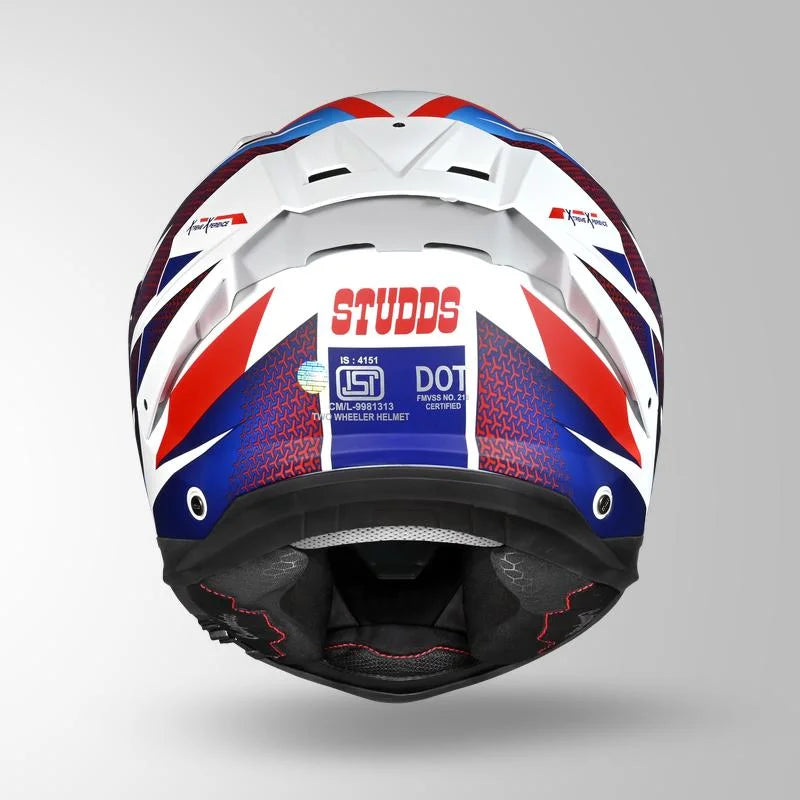 HELIOS D2 CIRCUIT DECOR GLOSS WHITE & BLUE