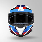 HELIOS D2 CIRCUIT DECOR GLOSS WHITE & BLUE