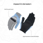Reise x Spidi Knott Gloves - Blue