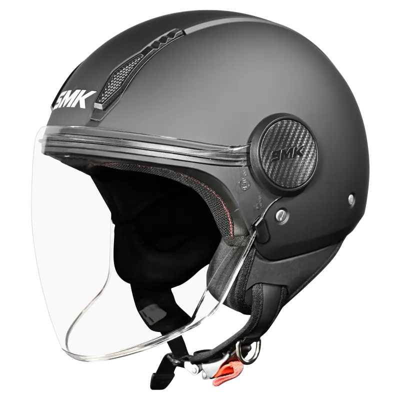 SMK Laminar Solid Helmet - Matt Black - (MA200)