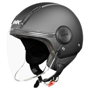 SMK Laminar Solid Helmet - Matt Black - (MA200)