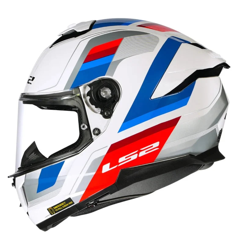 LS2 FF320 STREAM II - VINTAGE - WHITE BLUE RED