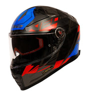 LS2 FF811 VECTOR II ABSOLUTE - GLOSS BLACK RED BLUE