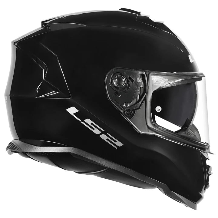 LS2 FF800 STORM II SOLID GLOSS BLACK