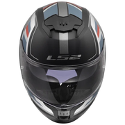 LS2 FF320 STREAM II - VINTAGE - MATT BLACK PETROL
