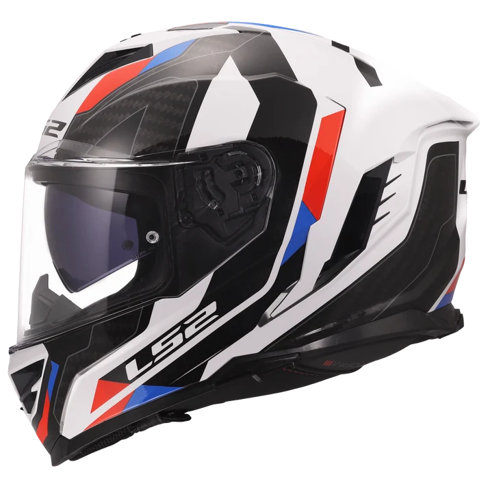 LS2 FF818 STORM III - SPORTY - WHITE BLUE RED