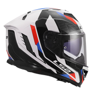 LS2 FF818 STORM III - SPORTY - WHITE BLUE RED
