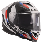 LS2 FF818 STORM III - SPORTY - WHITE BLUE RED
