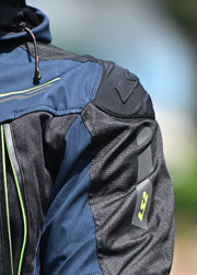 LS2 ZIRCONIUM EVO JACKET - BLACK RED - CE CLASS A CERTIFIED