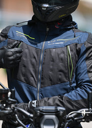 LS2 ZIRCONIUM EVO JACKET - BLACK RED - CE CLASS A CERTIFIED