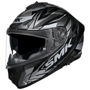 SMK TYPHOON RIVAL HELMET - MATT BLACK GREY - (GL266)