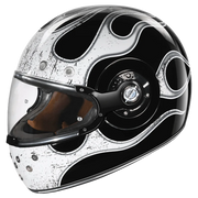 SMK RETRO INFERNO - GLOSS BLACK GREY - (GL266)