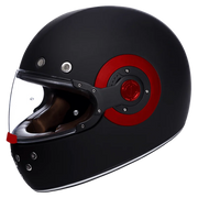 SMK RETRO SOLID Helmet - Matt Black - (MA230)