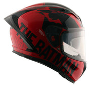 Axor Street DC Batman Helmet - Gloss Black Red