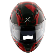 Axor Street DC Batman Helmet - Gloss Black Red