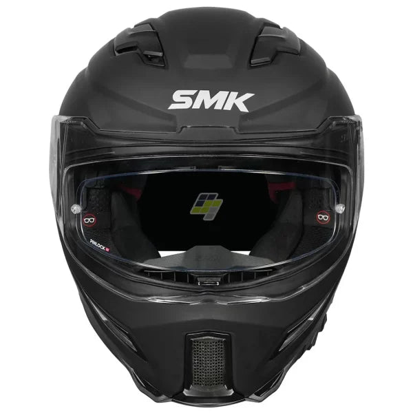 SMK AGNAR SOLID Helmet - Matt Black - (MA200)