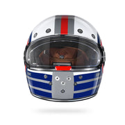 SMK RETRO RANKO Helmet - Gloss Grey Blue - (GL653)