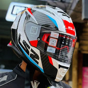 LS2 FF800 STORM II - RACER - RED BLUE
